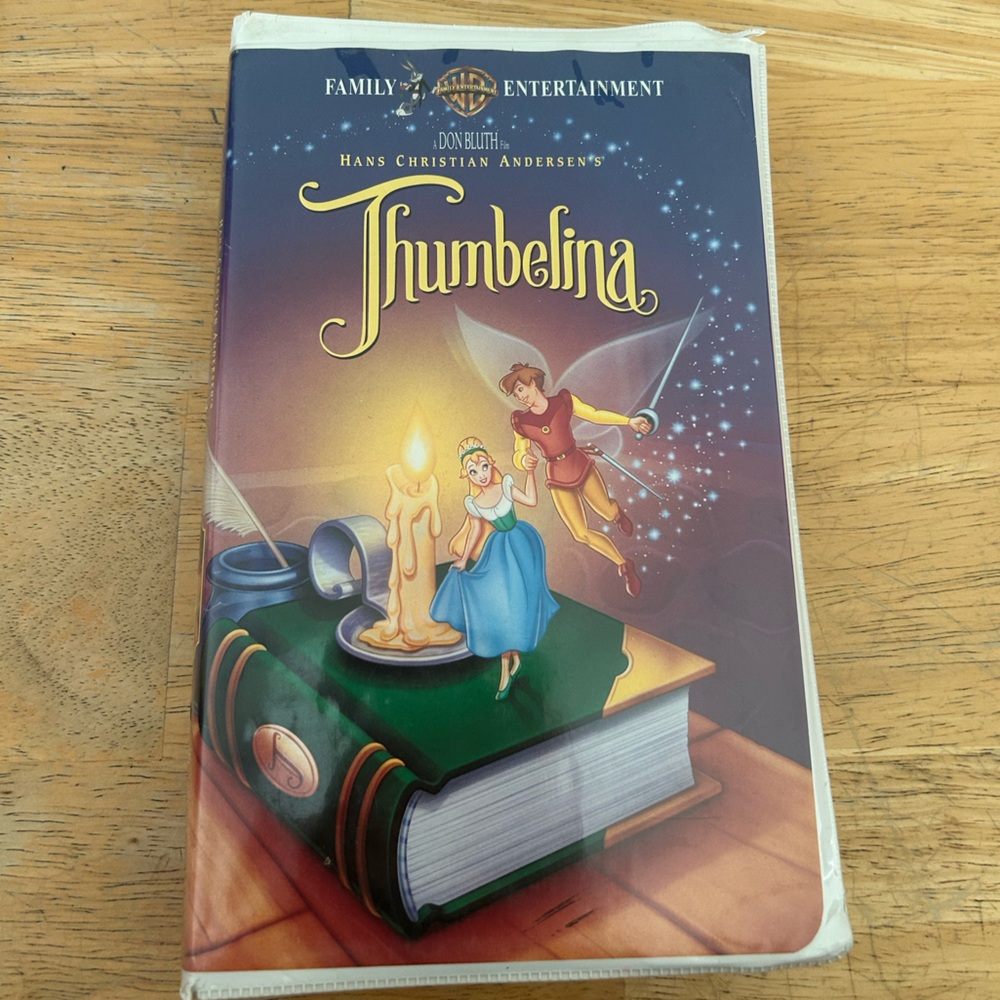 Warner Bros. Thumbelina DVD - Blue and Green Cover